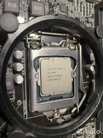 Комплект i5 7400 + h110 + кулер