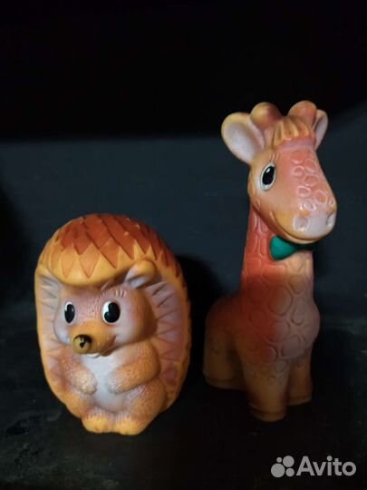 Резиновые игрушки СССР