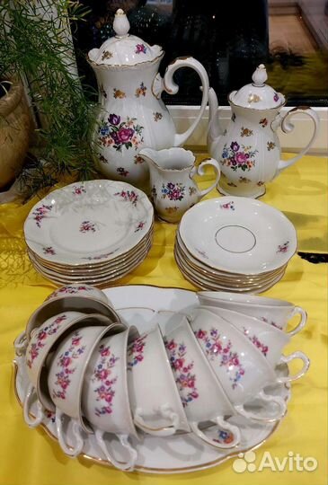 Tielsch. Koenigszelt.1945-1952 гг. Чайная тройка