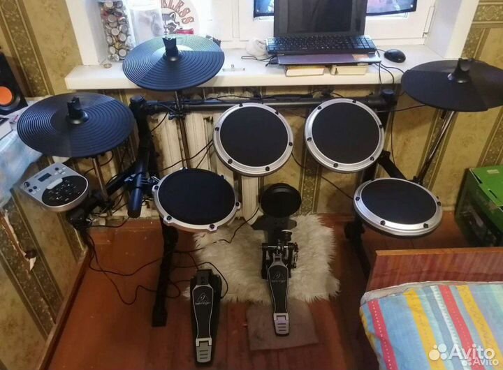 Ударная установка, электронные барабаны