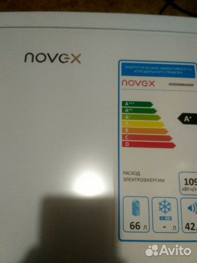 Запчасти для холодильника novex nodd006442W
