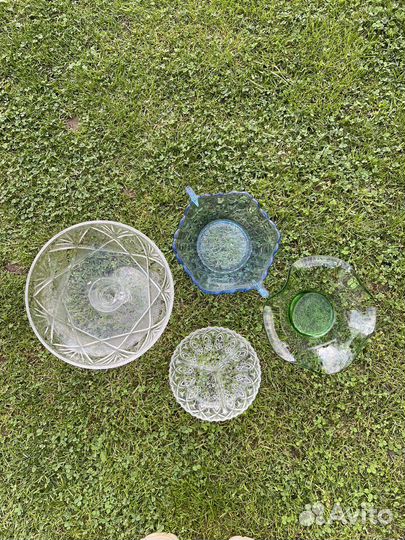 Посуда конфетница, салатница, менажница