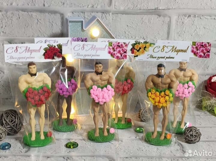 Мыло на 8 марта и день рождение