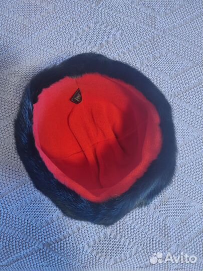 Новый Норковый берет мягкий