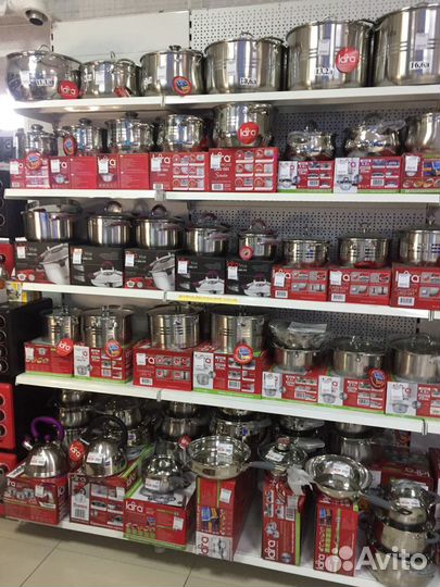 Посуда, Кастрюли, Сковородки