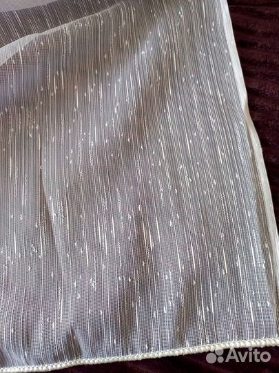 Тюль(микросетка дождик) новый