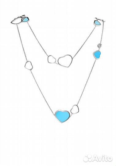 Колье Chopard Happy Hearts Happy Diamonds 817482-1