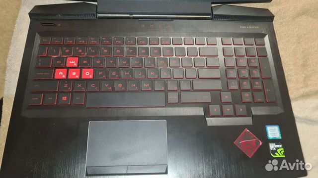 Ноутбук на запчасти HP Omen 15 Gtx 1060 6GB i7700