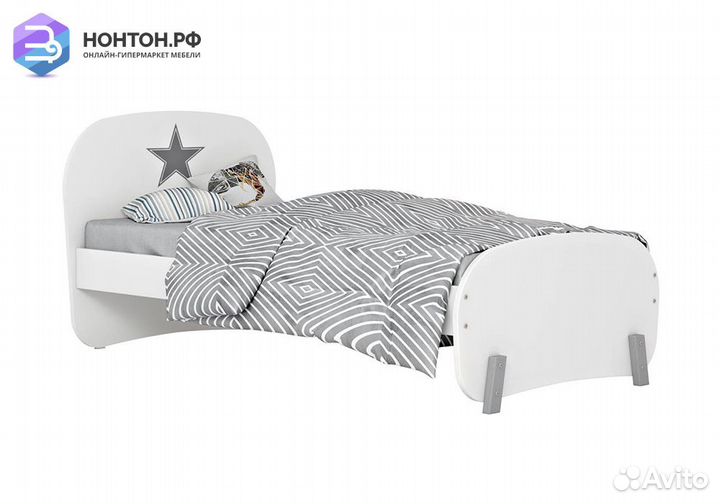 Кровать детская Mirum 1910 белый