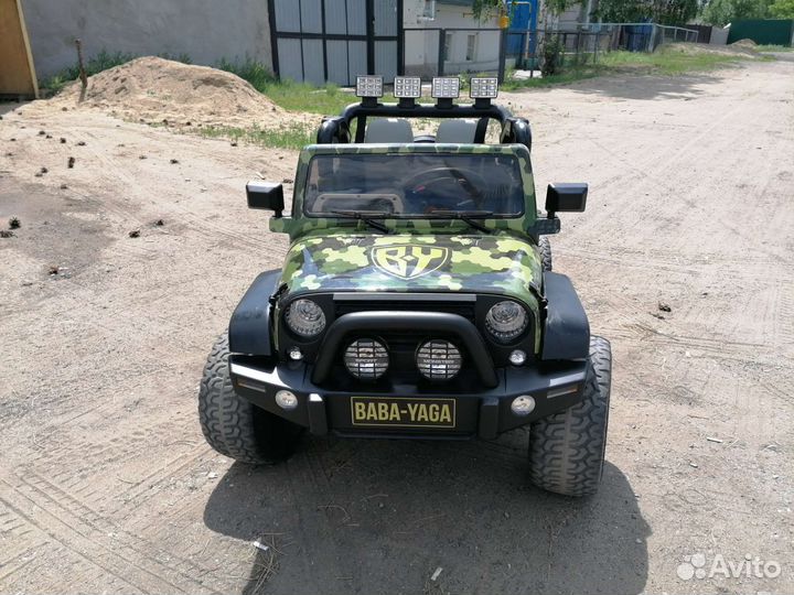 Детский электромобиль jeep