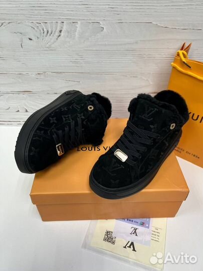 Кеды Louis Vuitton С Мехом Размеры 36-40