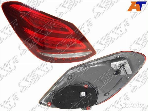 Фонарь задний mercedes C-class W205 14
