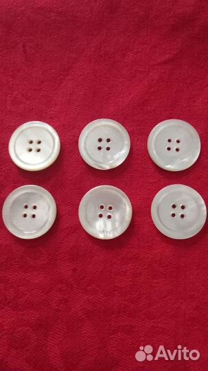 Перламутровые пуговицы винтаж