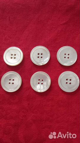 Перламутровые пуговицы винтаж