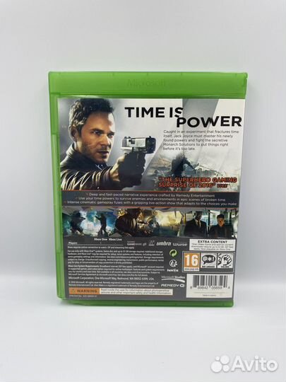 Quantum Break xbox one (б/у, англ.)