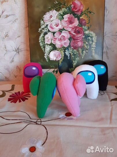 Амонг Ас мягкие игрушки