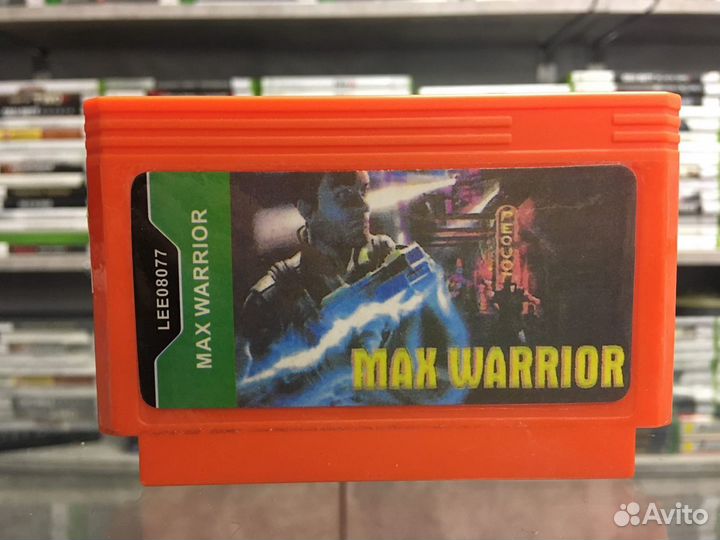 Картридж из 90х Dendy Max Warrior арт 89