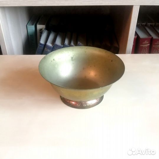 Ваза конфетница Ереван Мельхиор