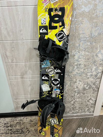 Сноуборд black fire 157см и ботинки 41р