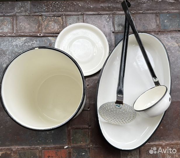 Посуда эмалированная СССР