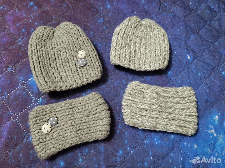 Шапки для кукол