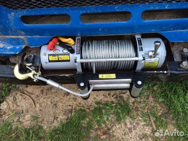 Лебедка электрическая Winch 12000lbsр (Кевлар)
