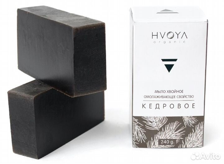Мыло кедровое Hvoya organic 100 г