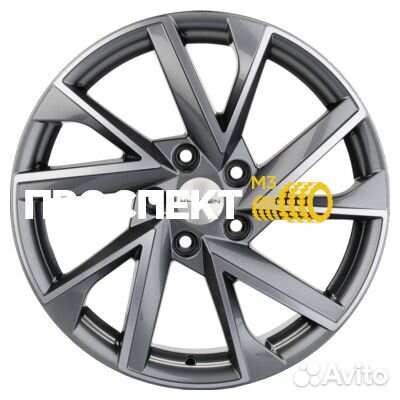 Диск 7x17/5x114,3 ET39 D60,1 KHW1714 (RAV4) Gray-FP