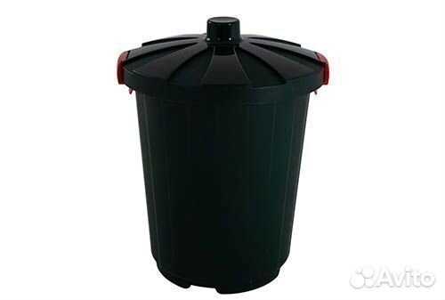 Мусорный контейнер 105 л с крышкой