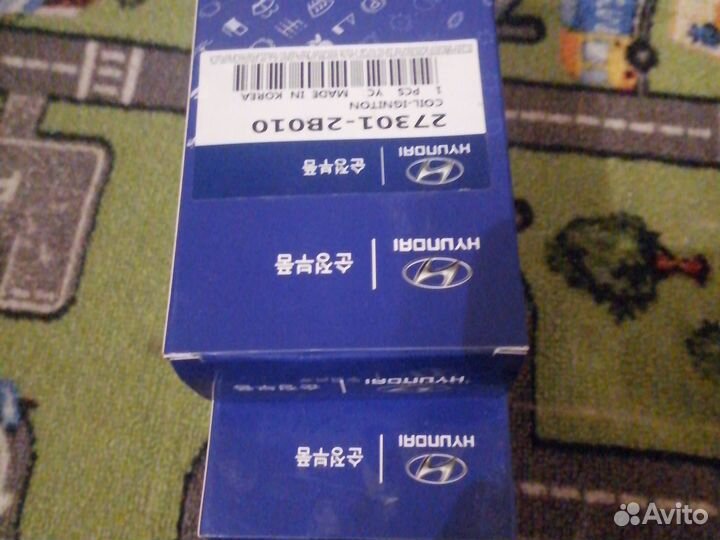 Катушка зажигания solaris kia