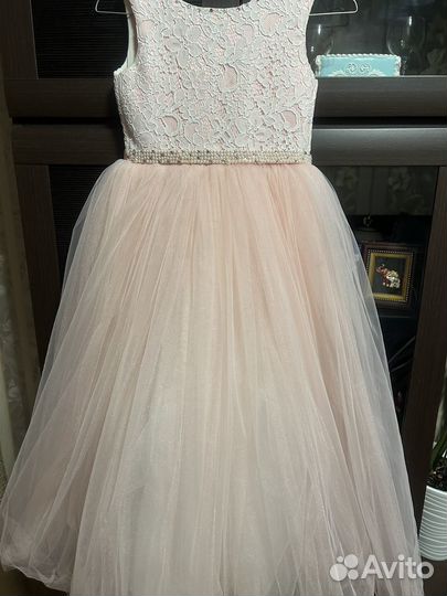 Платье для девочки 128-134