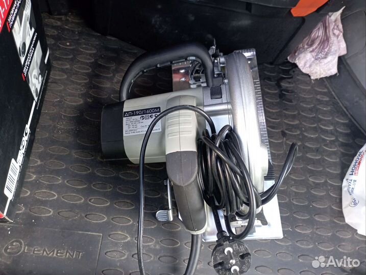 Дисковая пила Интерскол дп 190 1600м