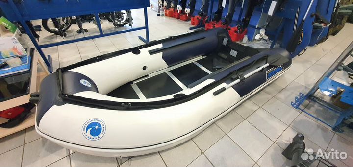 Лодка пвх Stormline Adventure Standard 340 бело-си