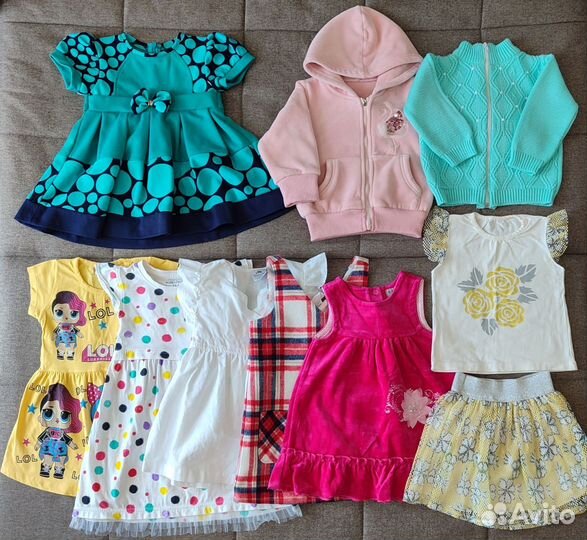 Пакет вещей для девочки 86-92