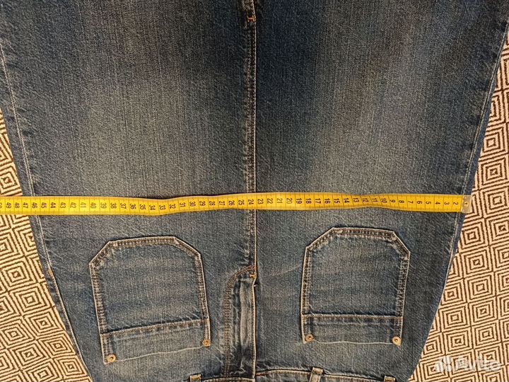Джинсовая юбка Massimo dutti 46 р