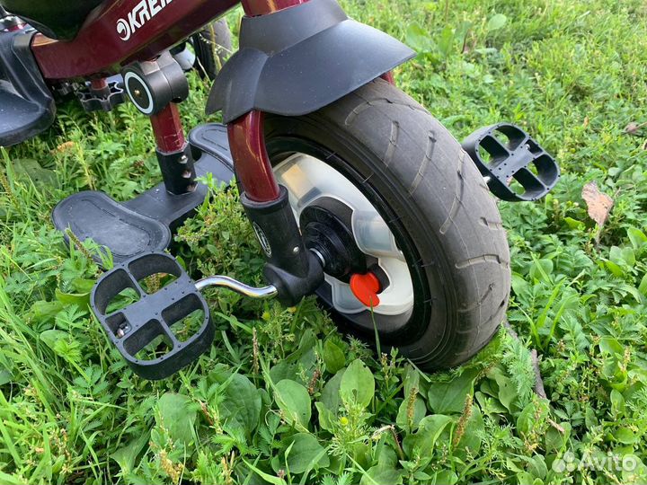 Детский велосипед с родительской ручкой