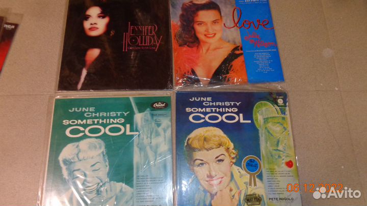 Винил jazz vocal Ernestine Anderson.flora purim