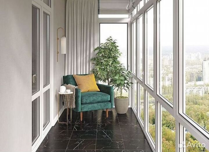 Остекление балкона