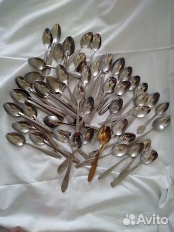Чайные ложки СССР нержавейка