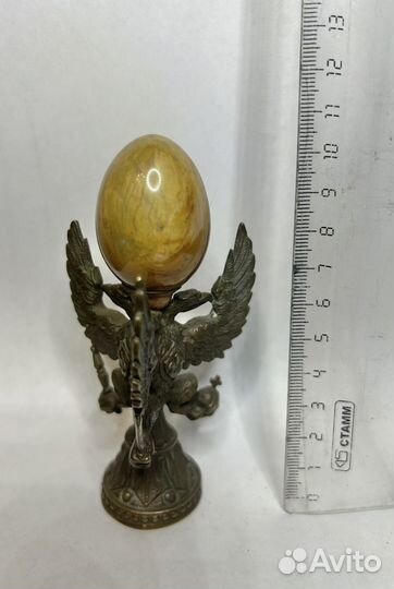 Статуэтка из бронзы и латуни