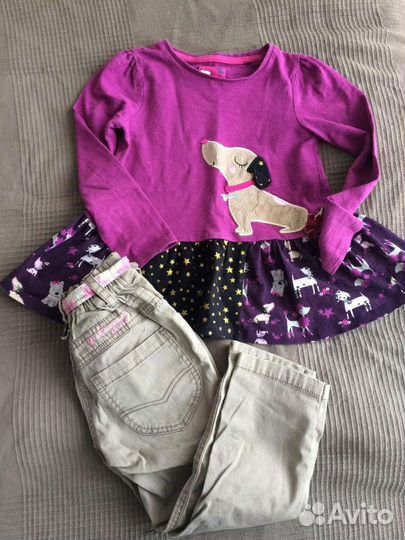 Фирменные сеты на девочку 3-4 года, 104, некст