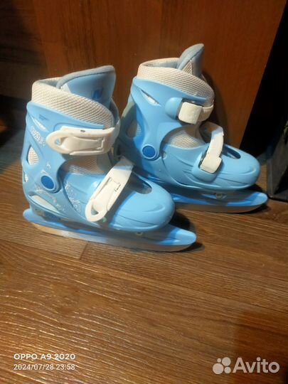 Коньки детские раздвижные 26-30
