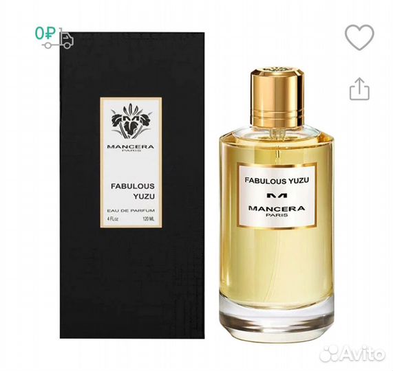 Духи женские Mancera Fabulous Yuzu