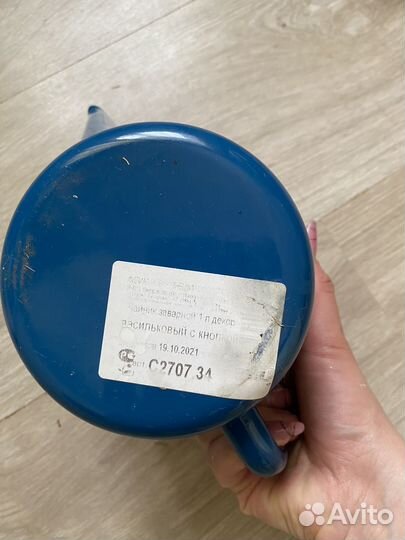 Чайник эмалированный