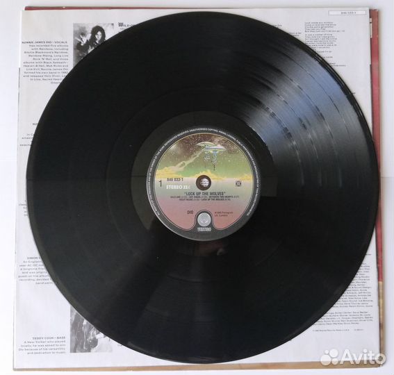 Dio Lock Up The Wolves LP 1990 Europe Original