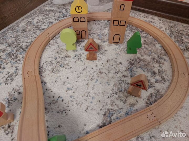 Железная дорога IKEA лиллабу электропоезд