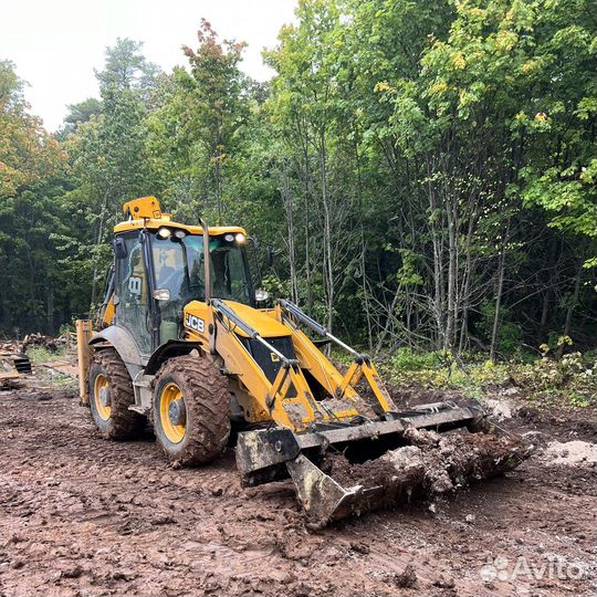 Услуги экскаватора погрузчика