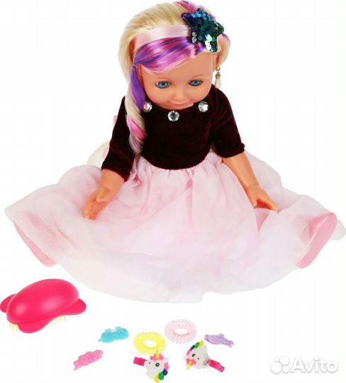 Развивающая интерактивная кукла абвгдейка Анна