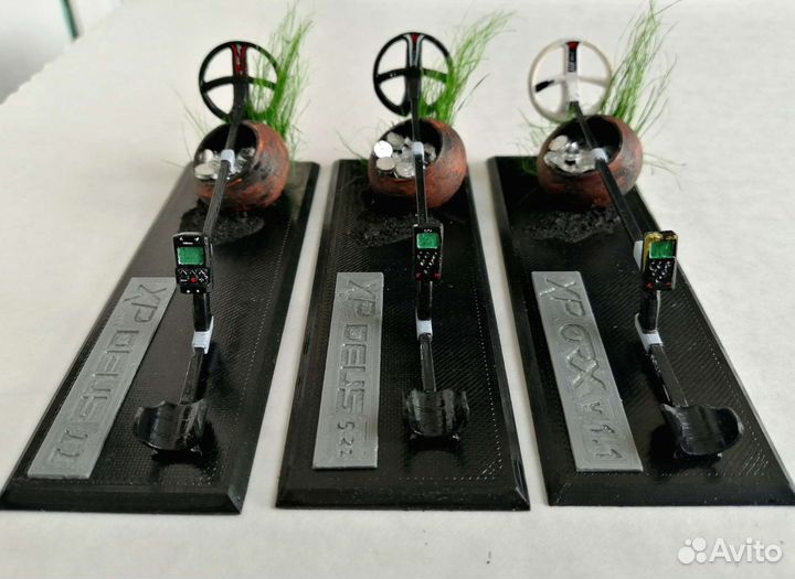 Модель- миниатюра металлоискателя XP Deus 2, ORX