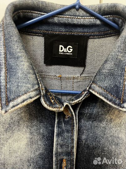 Джинсовая рубашка Dolce&Gabbana